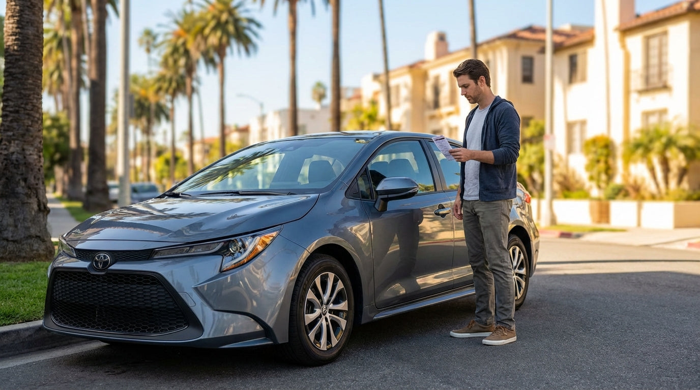 California car hire: check a parking ticket is real – Hola Car Rentals