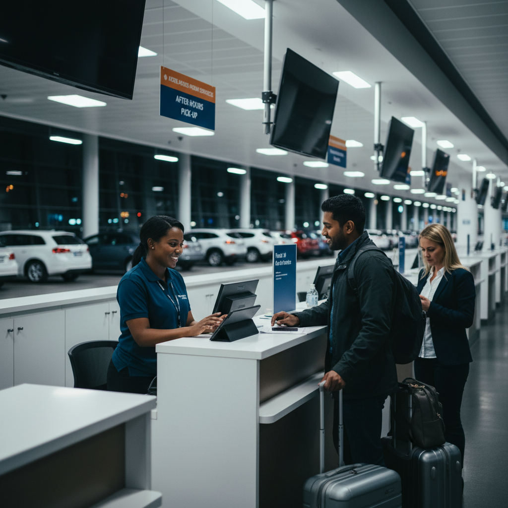 Miami MIA Late‑Night Car Pick‑Up: Counters, Shuttles & Safety