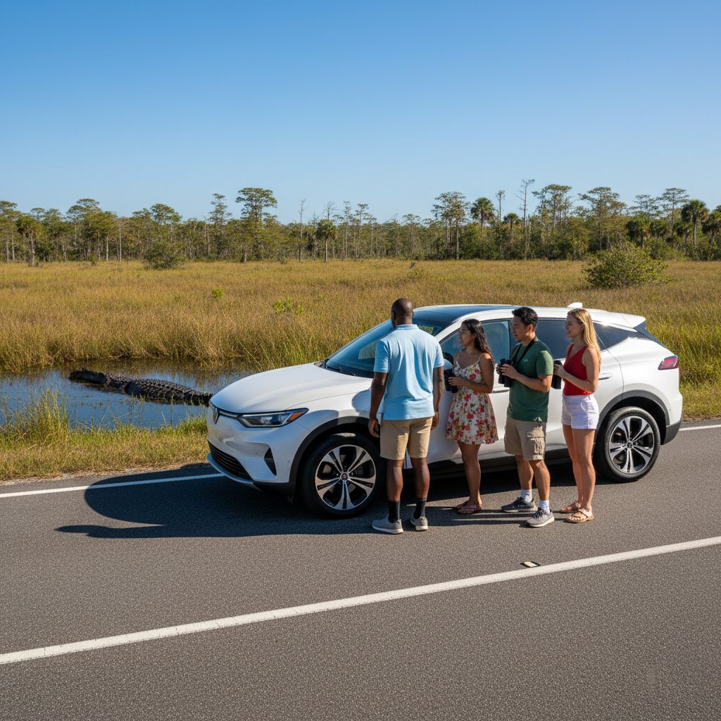 Miami to Everglades by Rental Car: Half‑Day Wildlife Drive