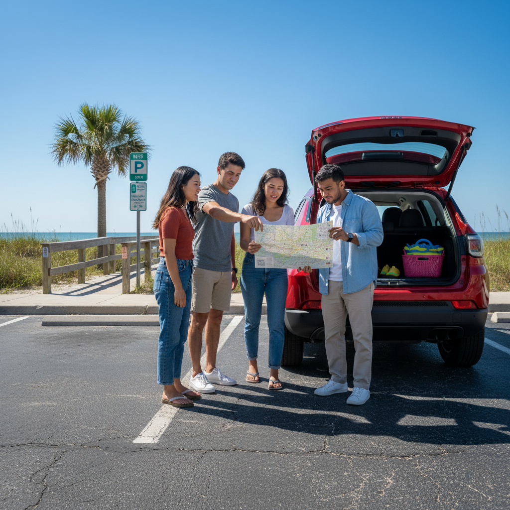 Fort Myers & Naples by Rental Car: Beach Parking & Red Tide Tips