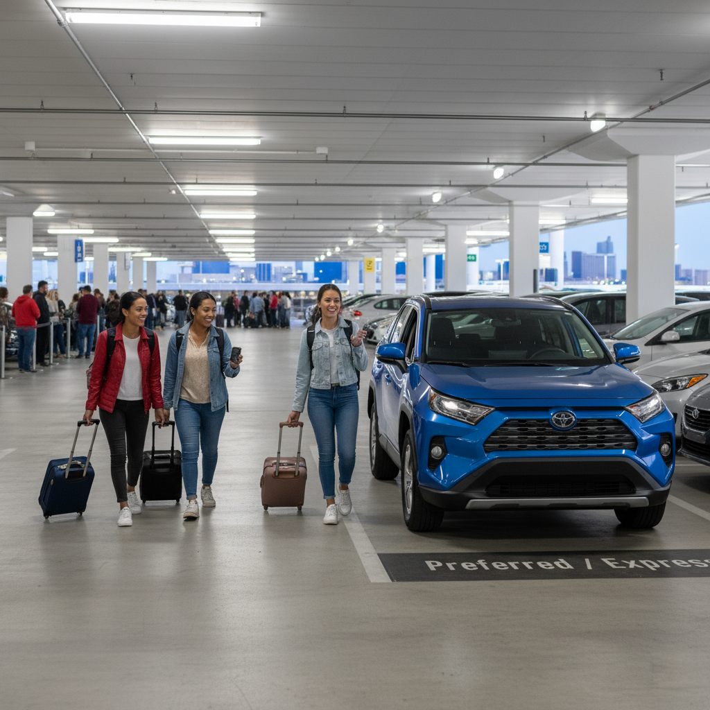 Skip‑the‑counter at Las Vegas (LAS): which agencies offer straight‑to‑car pickup?