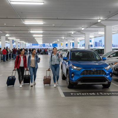 Skip‑the‑counter at Las Vegas (LAS): which agencies offer straight‑to‑car pickup?