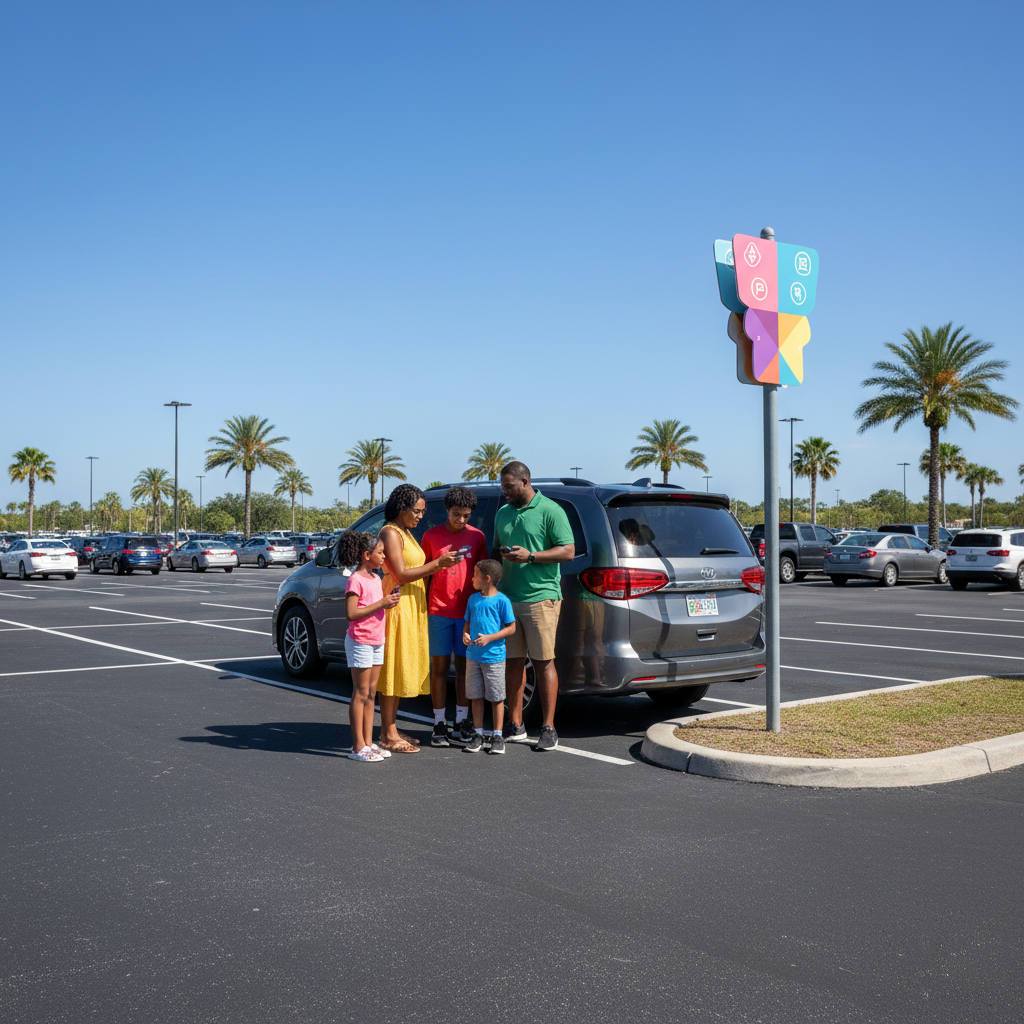 Theme Park Parking Hacks in Orlando for Rental Car Travelers