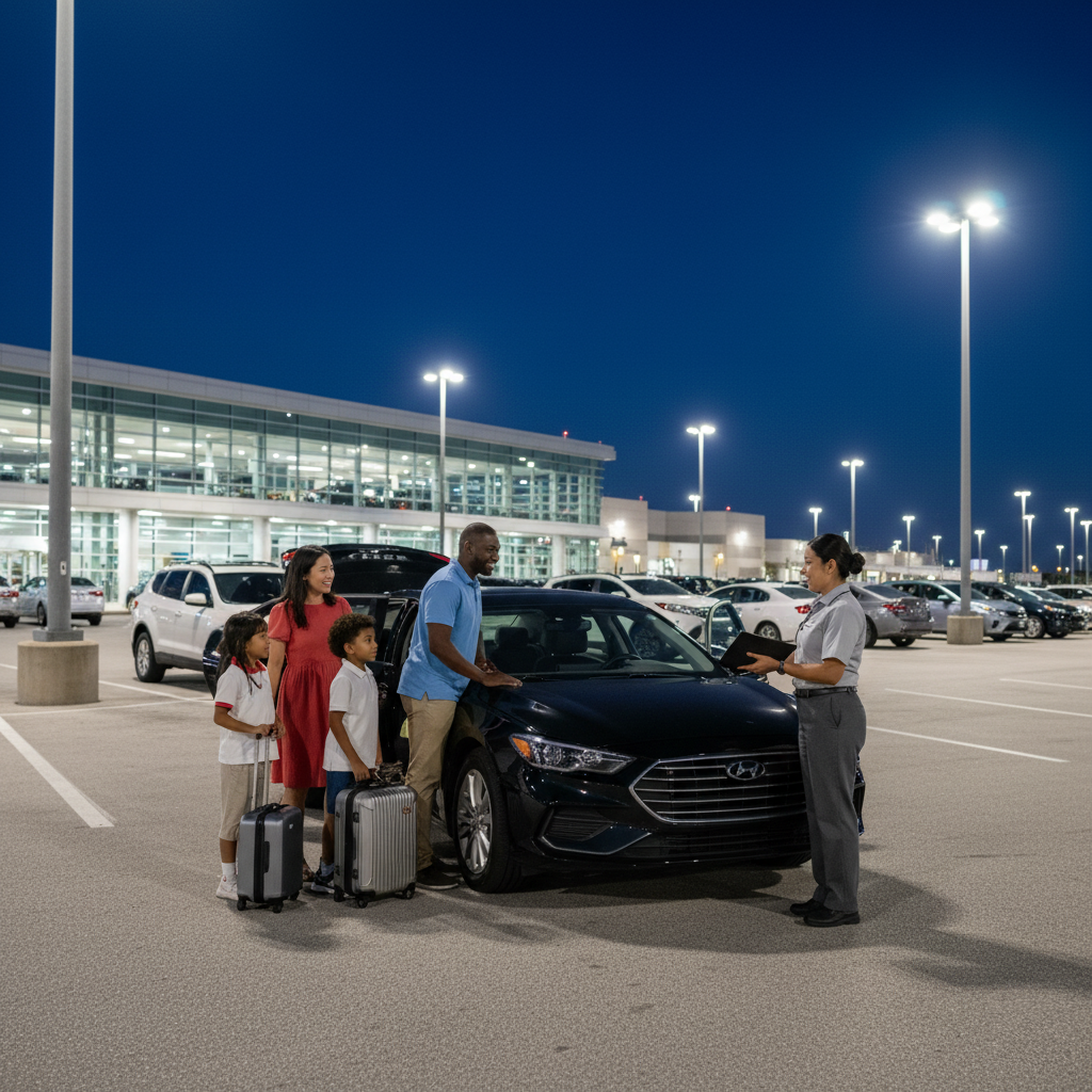 Late‑Night Car Pick‑Up at Orlando MCO: What to Expect