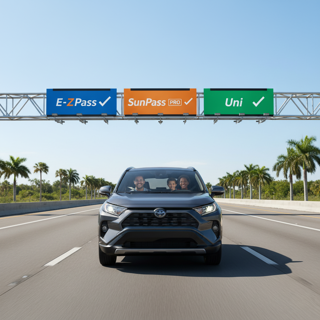Sunphis Ss E‑ZPass in Florida 2025 | SunPass PRO & Uni Explained – Hola Car Rentals