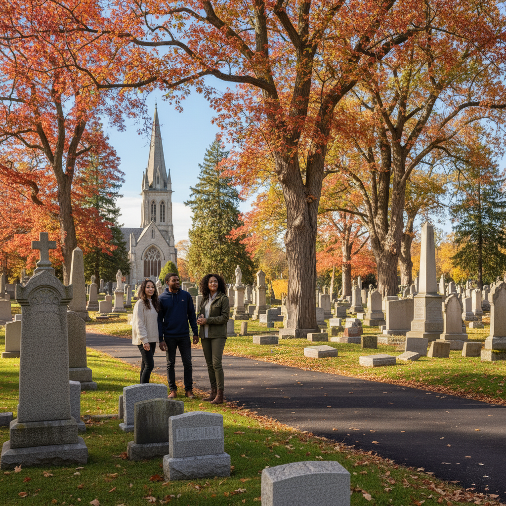 Scenic Cemeteries by Rental Car: Respectful Rules & Parking