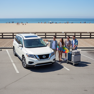 Best Beach Parking in LA County: Santa Monica vs. Venice with a Rental
