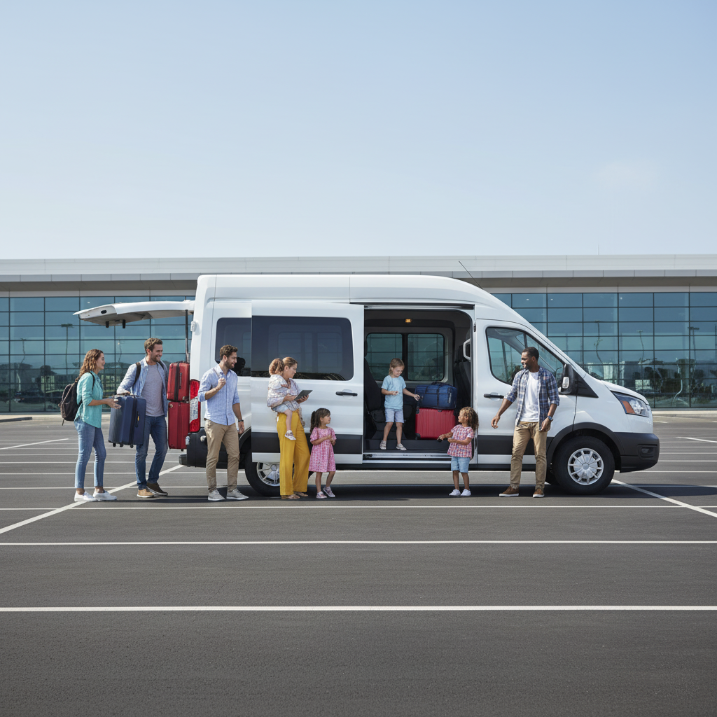 Where Can I Rent a 10–12 Passenger Van at Dallas–Fort Worth (DFW)?