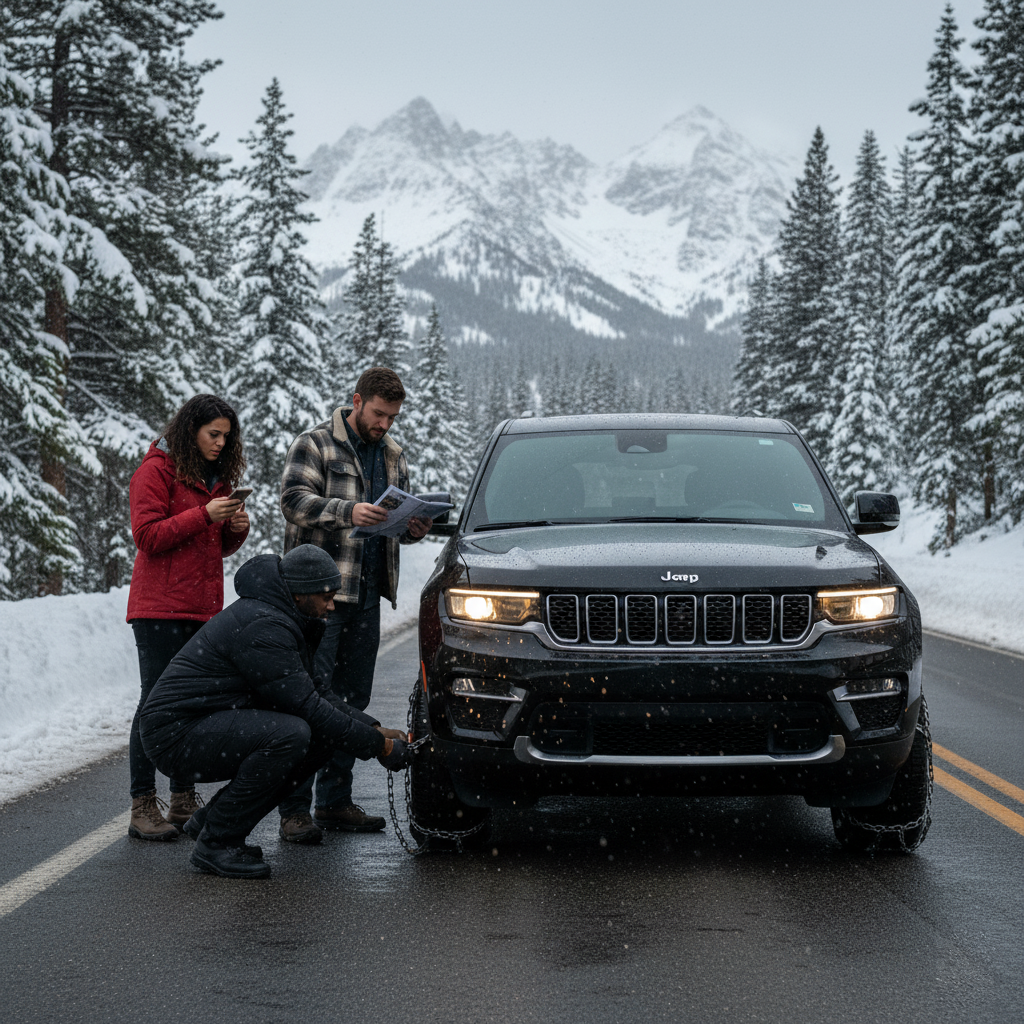 California Winter Driving: Chains, Sierra Passes & Rules