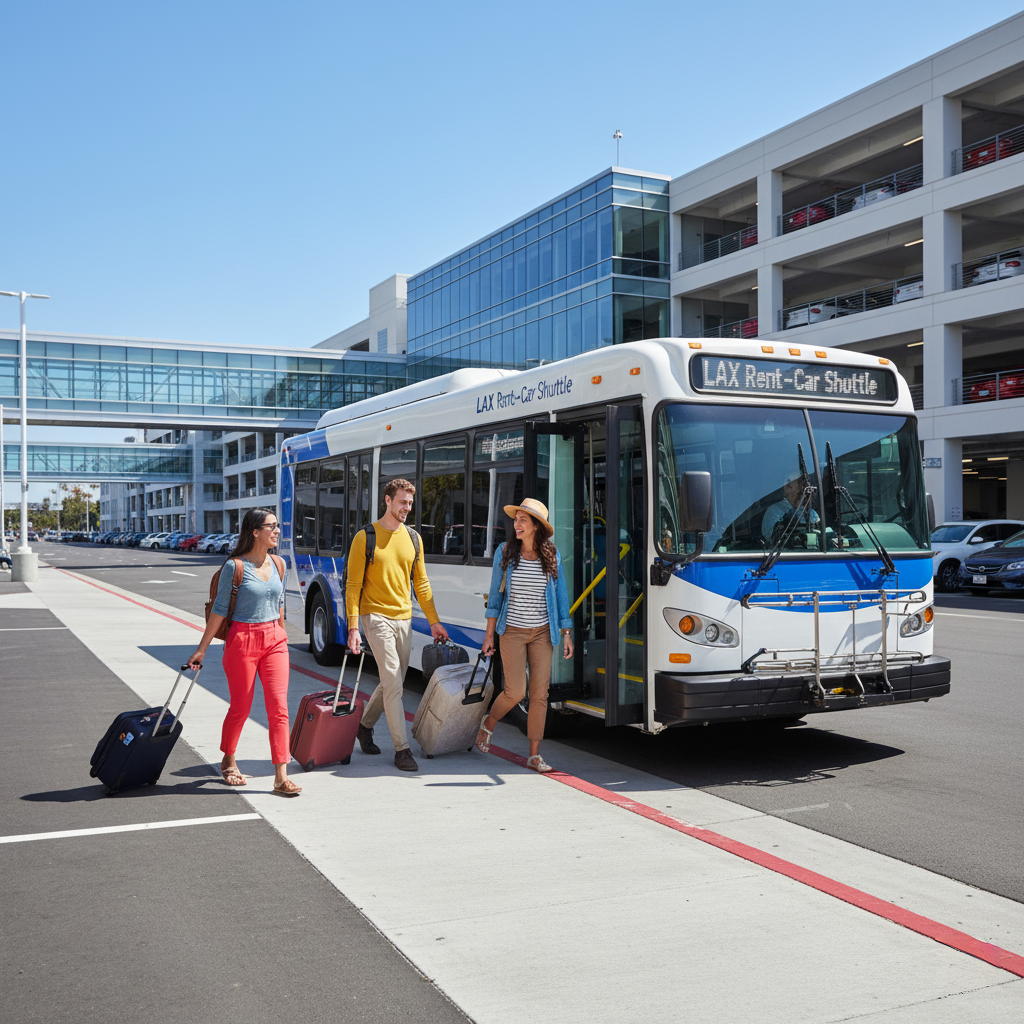 How Does the LAX ConRAC Shuttle Work for Renters?