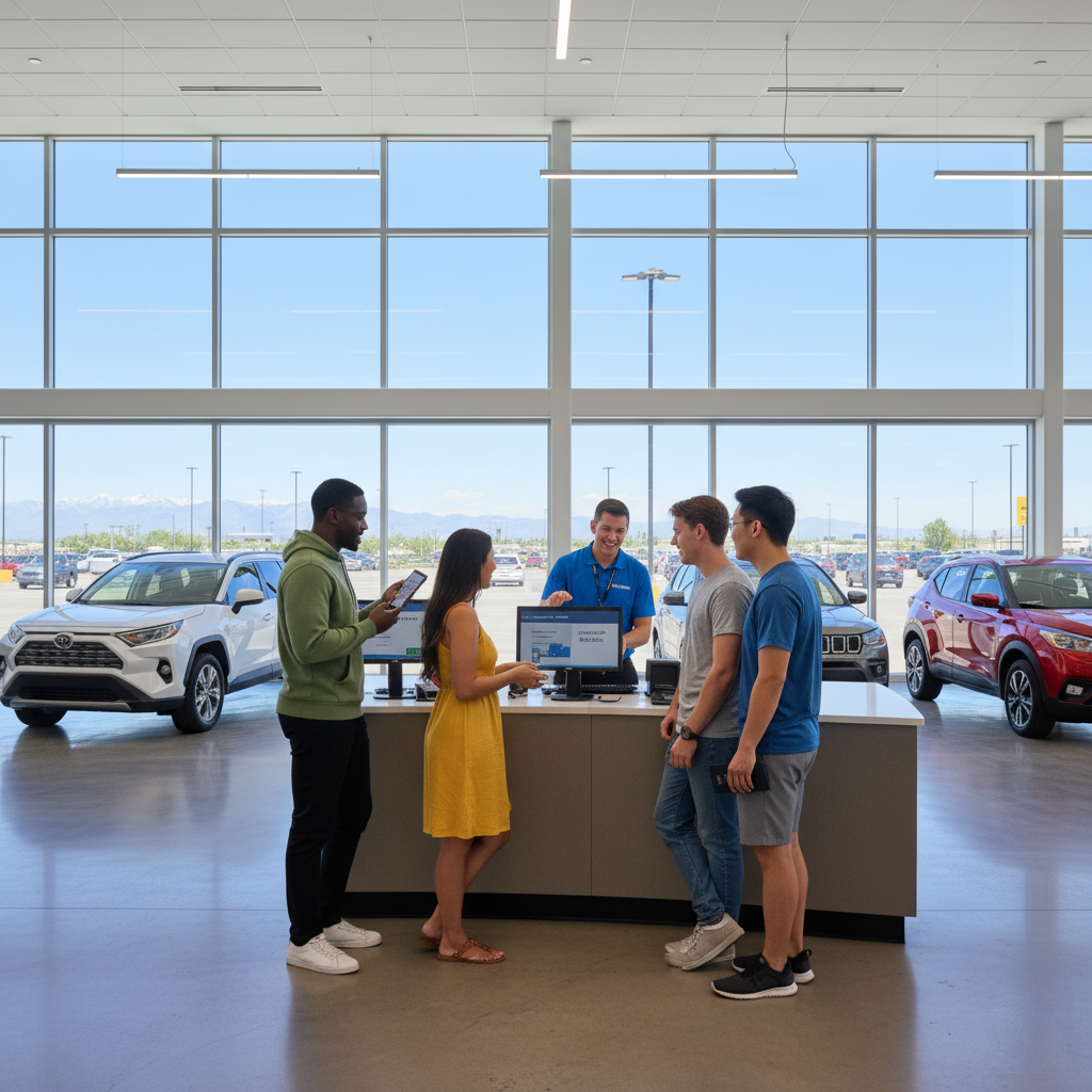 How much is the rental car deposit at Denver Airport (DEN)?