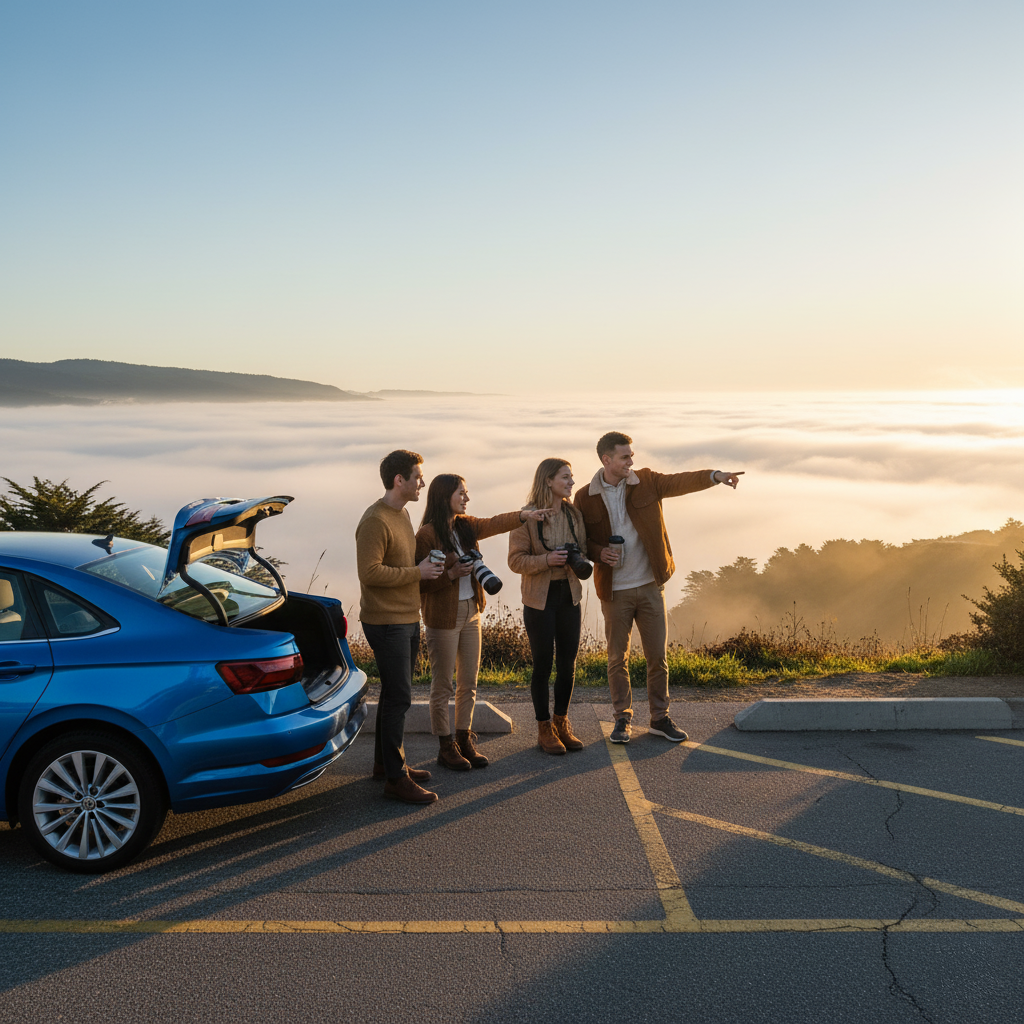 Pacific Coast Fall Road Trip from L.A.: Fog, Detours & Parking