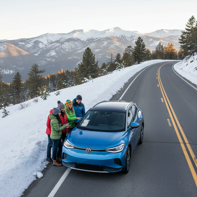 California Mountain EV Driving: Regen, Grades & Cold‑Weather Tips
