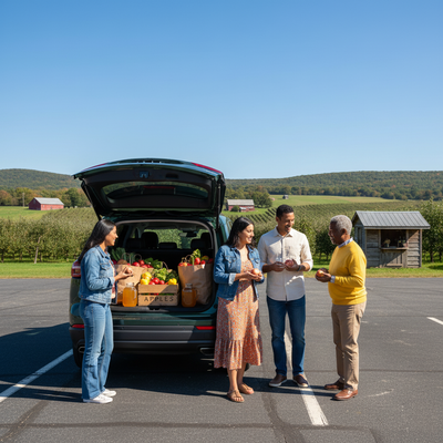 Hudson Valley Food Trail by Car: Cider, Farms & Markets