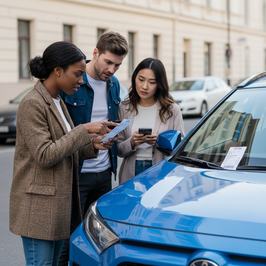 Parking Tickets in a Rental Car: What to Do and How to Fix It