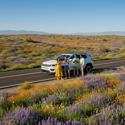 Desert Spring Wildflowers by Car: When to Go from Las Vegas & Phoenix