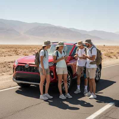 Can I Take a Rental Through Death Valley in Summer Safely?