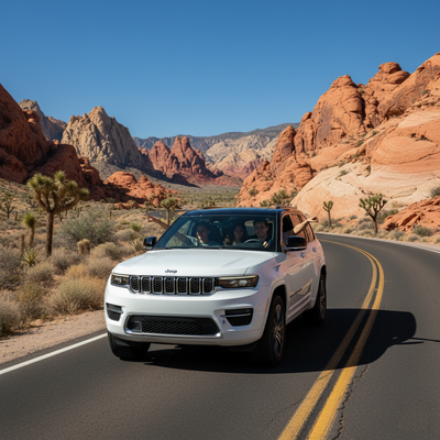 Is Valley of Fire or Red Rock safe for first‑time drivers?