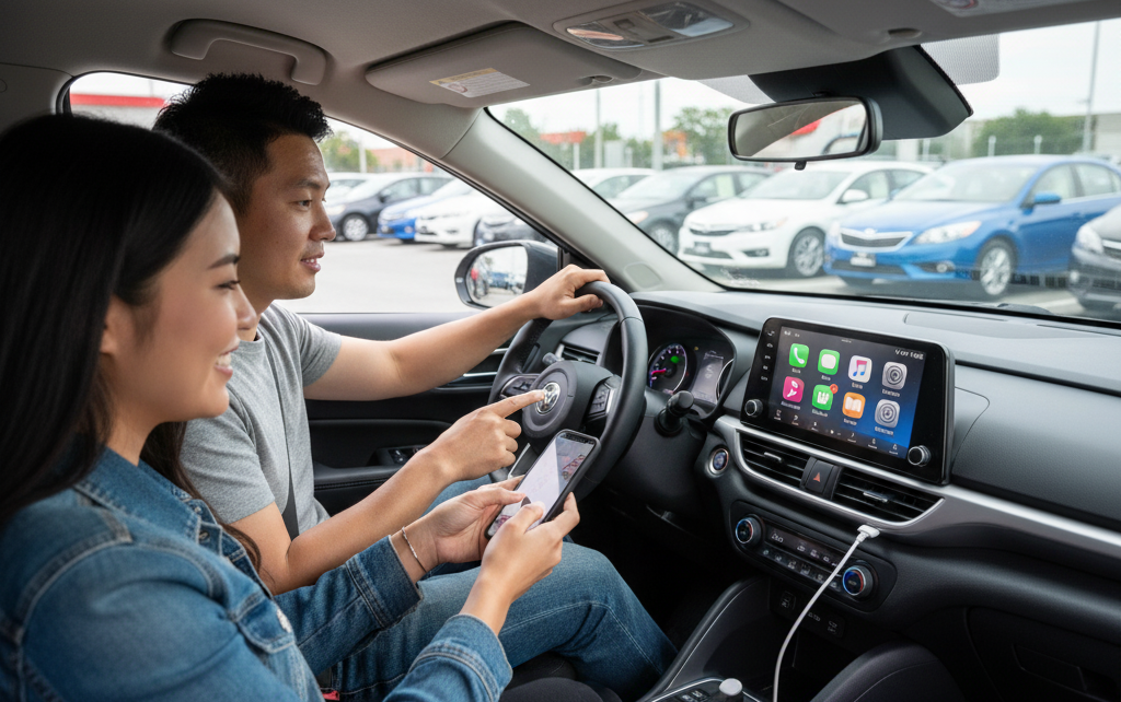 CarPlay and Android Auto in Rental Cars: Setup and Offline Maps