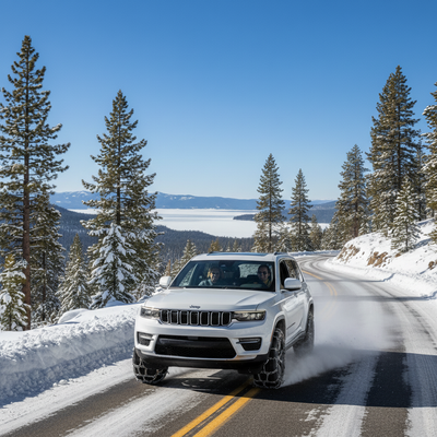 Do I need snow chains to drive a rental from San Francisco to Lake Tahoe?