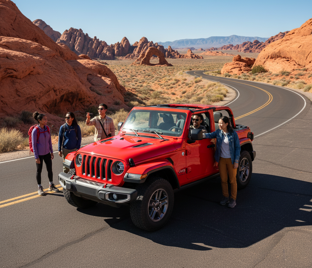 Valley of Fire Day Trip by Rental Car from Las Vegas