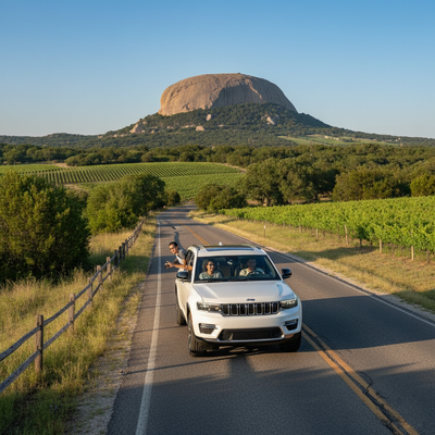 Best Scenic Drives Near Austin: Enchanted Rock, Llano & Wine Country