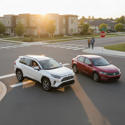 New to U.S. Driving: Four-Way Stops, Right on Red & Etiquette