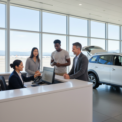 Can I rent at Seattle (SEA) with a debit card only?