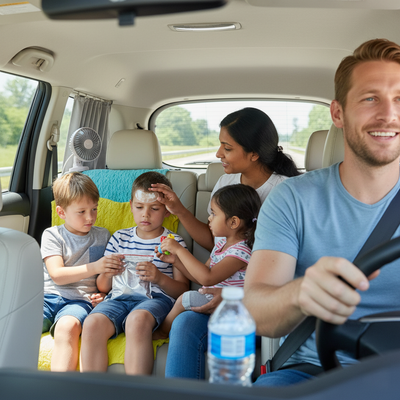 Car Sickness & Heat Tips for Kids: Safer Summer