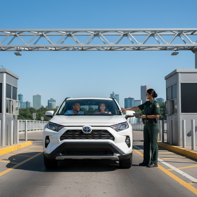 Can I take a Chicago rental into Canada—what documents do I need?