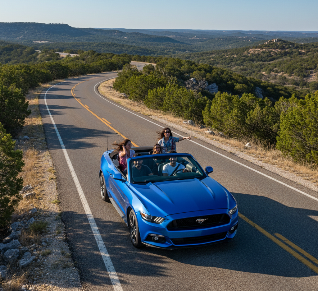 Devil’s Backbone Scenic Loop from Austin by Car
