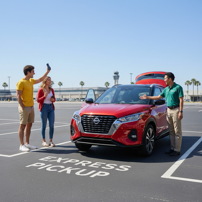 Skip‑the‑counter at LAX: who lets you go straight to the car?