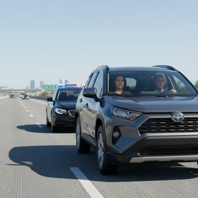 Pulled Over in a Rental Car? What to Do in the USA