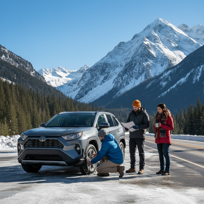 Are traction laws enforced on mountain passes from Seattle (SEA)?