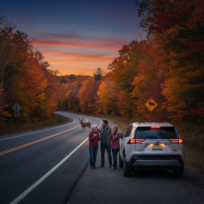 Avoiding Deer Collisions in Fall: Routes & Features That Help
