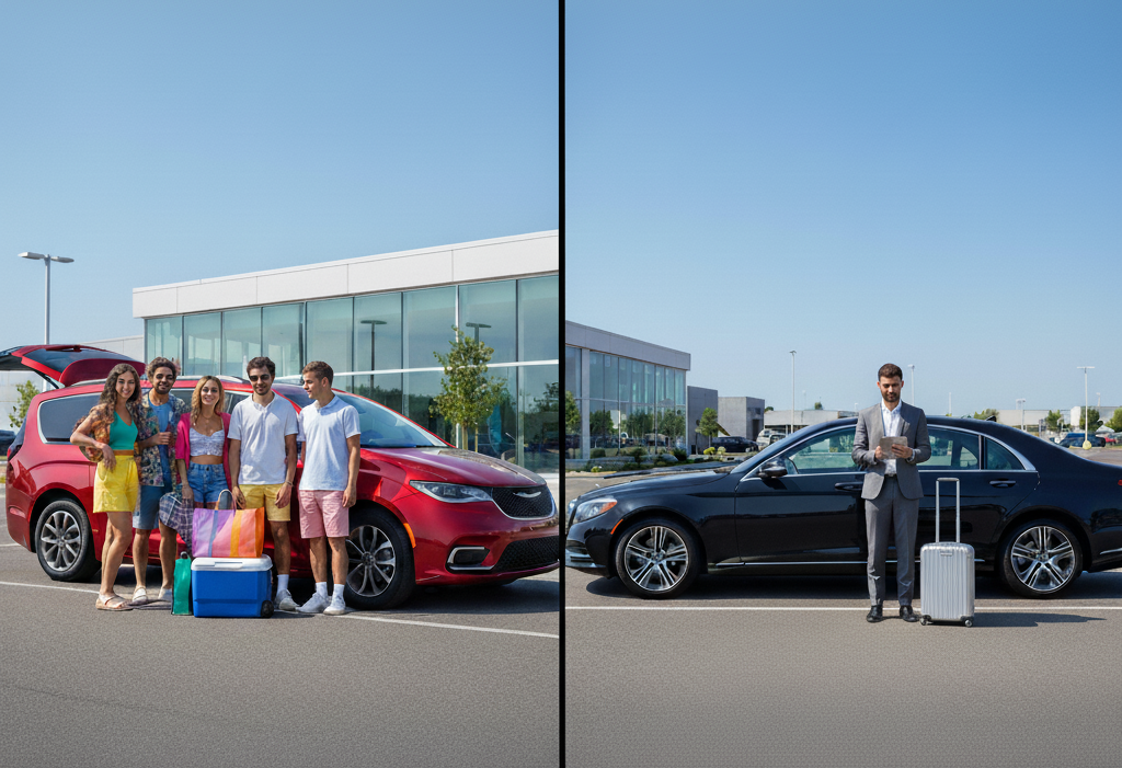 Are leisure cars more affordable than regular rentals?