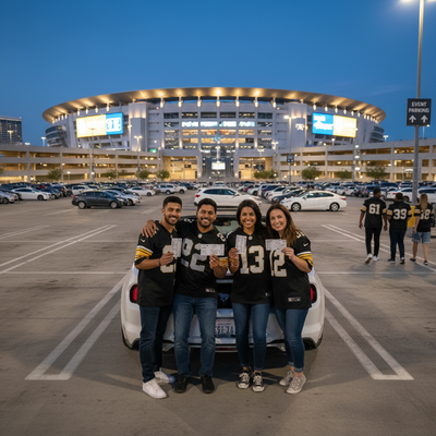 Las Vegas Arenas by Car: Parking for Raiders & Golden Knights