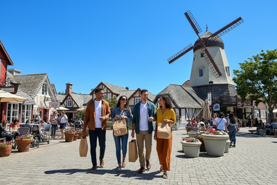 LA to Solvang & Santa Ynez Wine Country: Scenic Drive & Parking