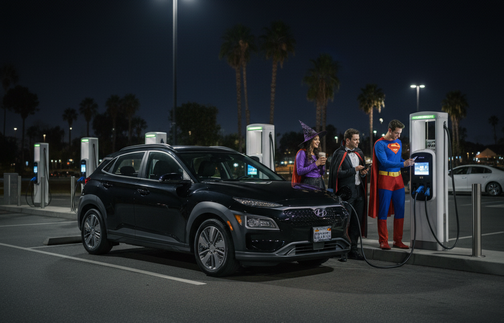 EV Halloween Road Trips in SoCal: Charger Planning from LAX to Haunted LA