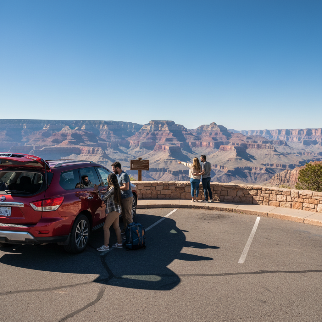 Phoenix to Grand Canyon South Rim: Best Stops & Parking