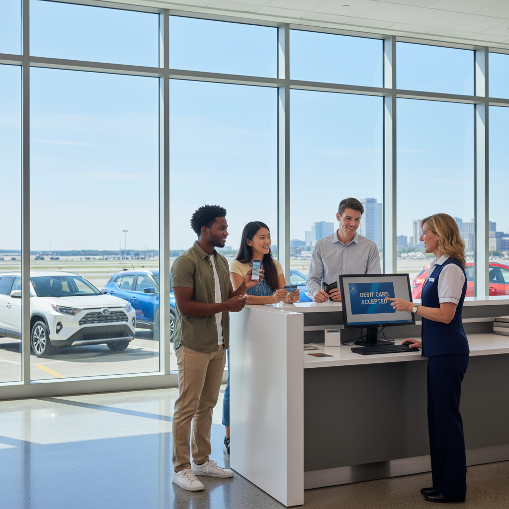 Bos Car Rental Boston debit‑card rental rules at BOS (clear steps). – Hola Car Rentals