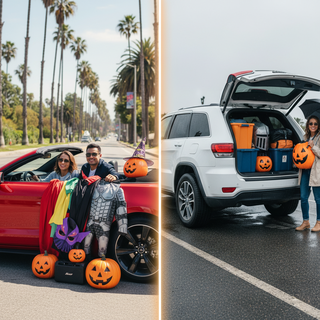Convertible vs. SUV for Halloween Trips: Pick the Right Rental
