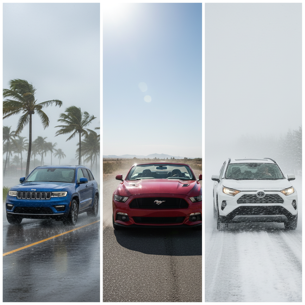 Weather‑Smart Driving: Hurricanes, Heat Waves & Snow