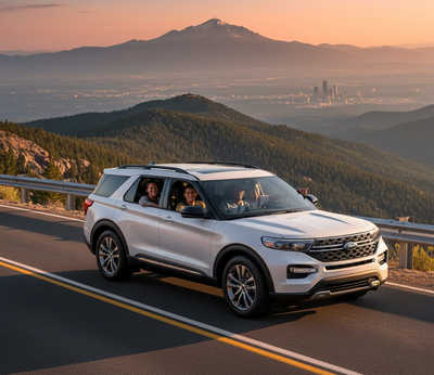 Denver to Pikes Peak by Rental Car: Reservations & Brake Safety