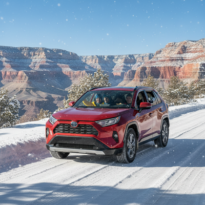 Can I drive from Phoenix to the Grand Canyon South Rim in winter?