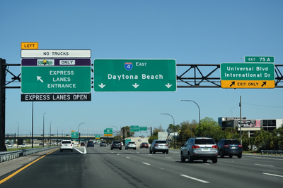 I‑4 Express Lanes for Orlando Renters: Costs, Exits & When to Use