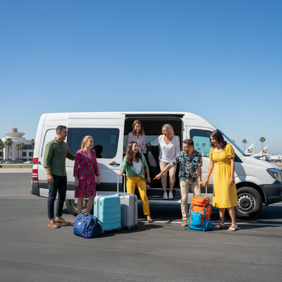 Where to Rent a 10–12 Passenger Van at Los Angeles Airport (LAX)