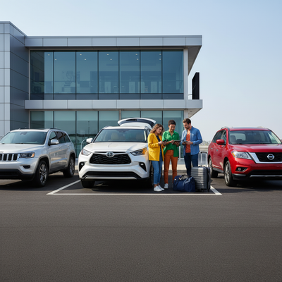 Which Companies Offer 4WD/AWD SUVs at Washington Dulles (IAD)?