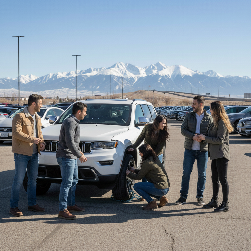 Denver to the Rockies: Do I need chains or winter tires?