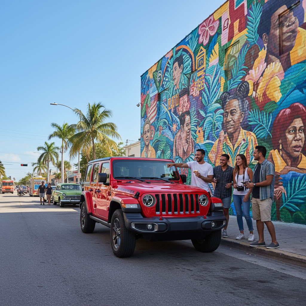 Little Havana & Wynwood by Car: Food, Street Art & Parking